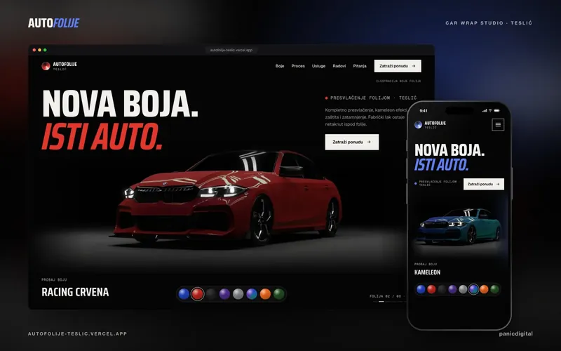Autofolije — Vehicle wrapping