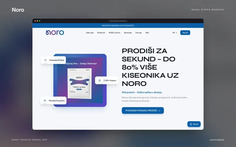 Noro — Product webshop