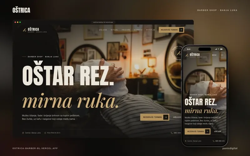 Oštrica — Barbershop
