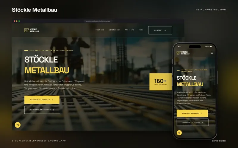 Stöckle Metallbau — Metal construction